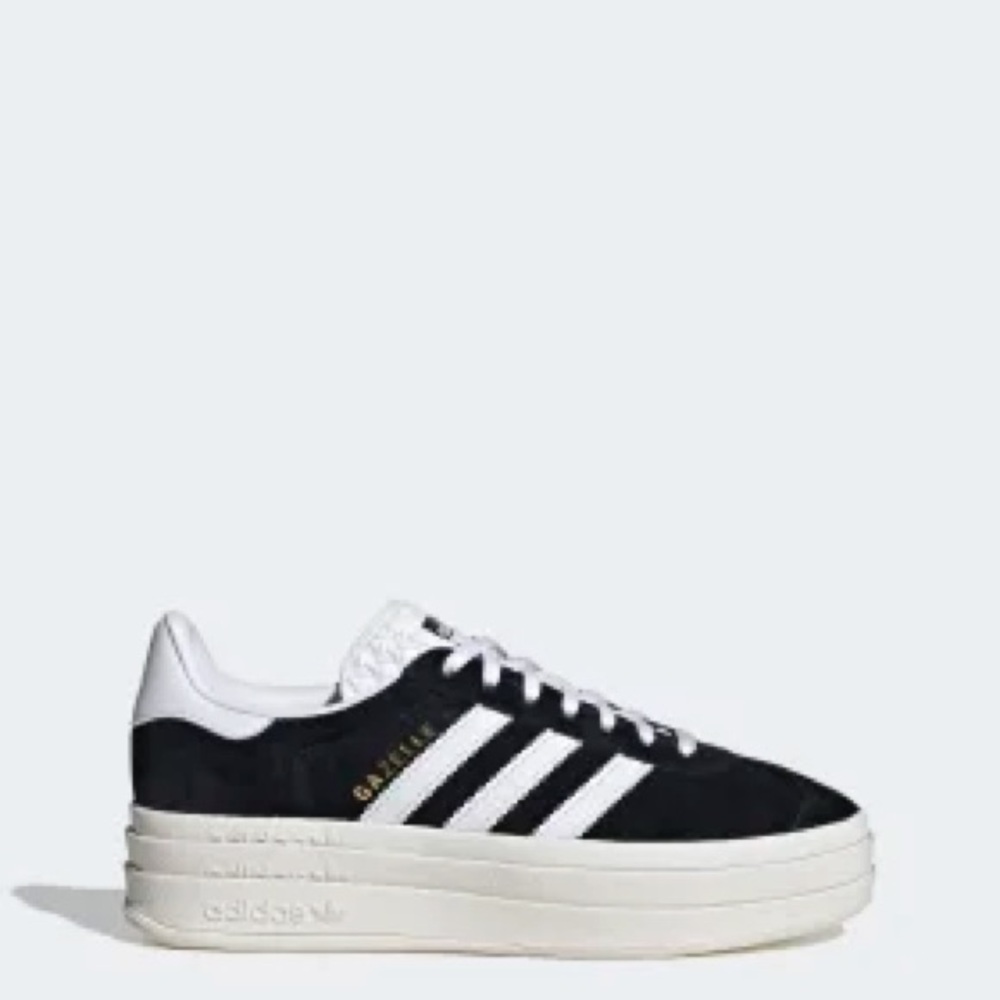 Adidas Gazelle Bold - black and white